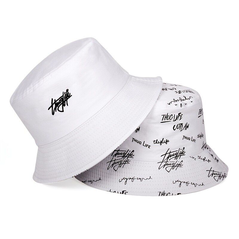 Cappelli da pescatore con stampa a lettere unisex, in vendita calda, con personalità, per esterni, casual, con protezione solare_voghion.com