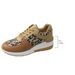 Women's Shoes 2024 Spring and Autumn New Leopard Print Sports Shoes Round Toe Lace up Wedge Heel Flat Bottom Casual Large Size Shoes_voghion.com
