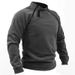 Spring New European Size Cross-Bord Men's Tactical Sweatshirt Hunting Jacket Warm Breathable Side Zipp Fleece_voghion.com