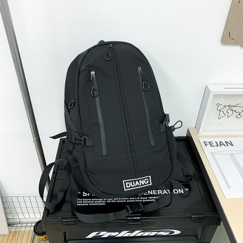 Plecak sportowy rowerowy w stylu roboczym, duża pojemność, krótkie wycieczki, podróże, wędrówki, torba szkolna dla kobiet_voghion.com