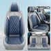 Set completo di coprisedili per auto in stile business a 5 posti, in pelle PU impermeabile di alta qualità, universali, adatti per la maggior parte di auto, camion e_voghion.com