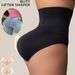 Nahtlose, hochtaillierte Shapewear für die Zeit nach der Geburt – Bauchkontrolle, Po-Lifting und glättende Unterwäsche in Nude und Schwarz_voghion.com