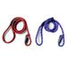 Pet Teddy Corgi P-Shape Chain Small Leash Dog P-Chain_voghion.com