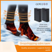 Calentadores de pies para hombre y mujer, calcetines térmicos de invierno ajustables y recargables para esquí, con tres niveles de temperatura._voghion.com