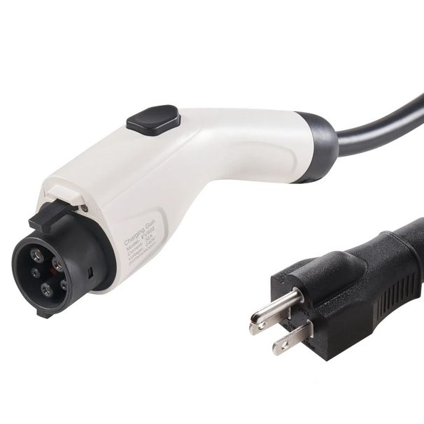 28Foot Portable Level 1+2 Amp 515 Charging Electric 240V Cable Or 16 Charger Charger 620P Plug Vehicle NEMA 120V NEMA EV With_voghion.com