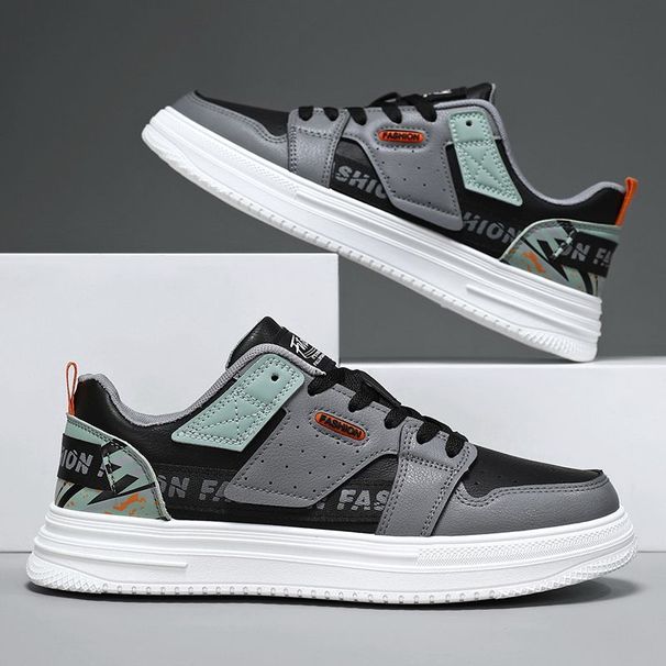 2024 neue männliche erwachsene student mode trend freizeit sport bord kleine weiße männer trendige schuhe_voghion.com