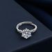 New Six-Claw Wrapped For Women, Elegant Proposal Wedding Ring, Simple And Stylish Open Finger Ring_voghion.com
