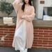 Women's Long Faux Fur Cardigan Coat - Oversized Knee-Length Knit Sweater Wrap, Soft & Cozy Winter Open Front Duster (Multiple Colors)_voghion.com