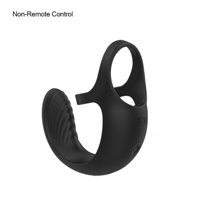 Vibratore per testicoli per uomo Anello Massr Dildo Giocattoli sessuali per uomo Cintura di castità Telecomando senza fili Prostata maschile_voghion.com
