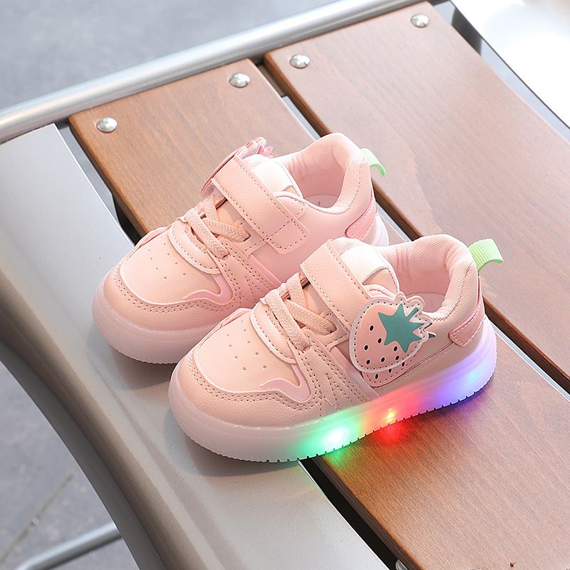 Pantofi sport luminoși pentru băieți și fete de 1-6 ani, sporturi casual cu LED-uri, pantofi la modă pentru bebeluși_voghion.com