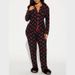 Women's Clothing Spring Casual Printed Home Long Sleeved Trousers Single Breasted Suit_voghion.com