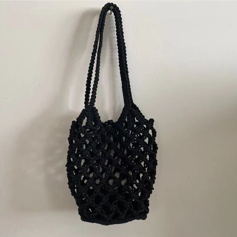Zaino in paglia intrecciata, borsa da donna alla moda, a tracolla singola_voghion.com