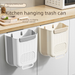 Can For Home Kitchen, Foldable Large Capacity Floor Trash Can, Wall-Mounted Kitchen Cabinet Door Storage Bin_voghion.com
