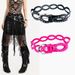 Gürtel Damen All Match Personality Punk Y2K Alloy Rivet Wide Belt Gürtel Gürtel Herren Trendy Dance Belt_voghion.com