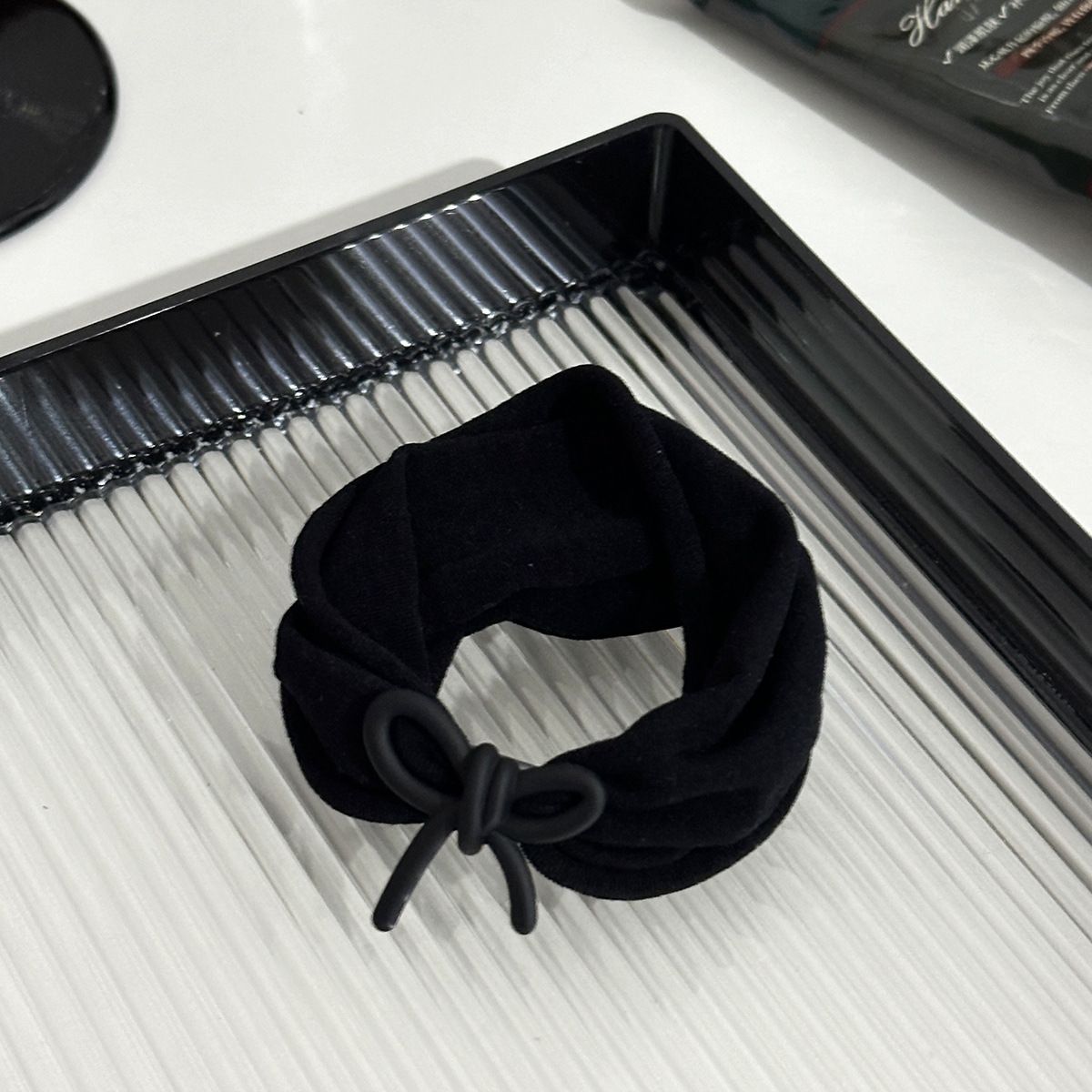 Maschera per il viso gigante in morbida pelle, anello per capelli, corda per la testa, da donna, allargata, elasticizzata, senza cuciture, con cinturino da polso, accessori per capelli_voghion.com