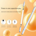 Kompatible Lernmaschine Kapazitiver Stift Student Tablet Stylus 3-in-1 Disc Special_voghion.com