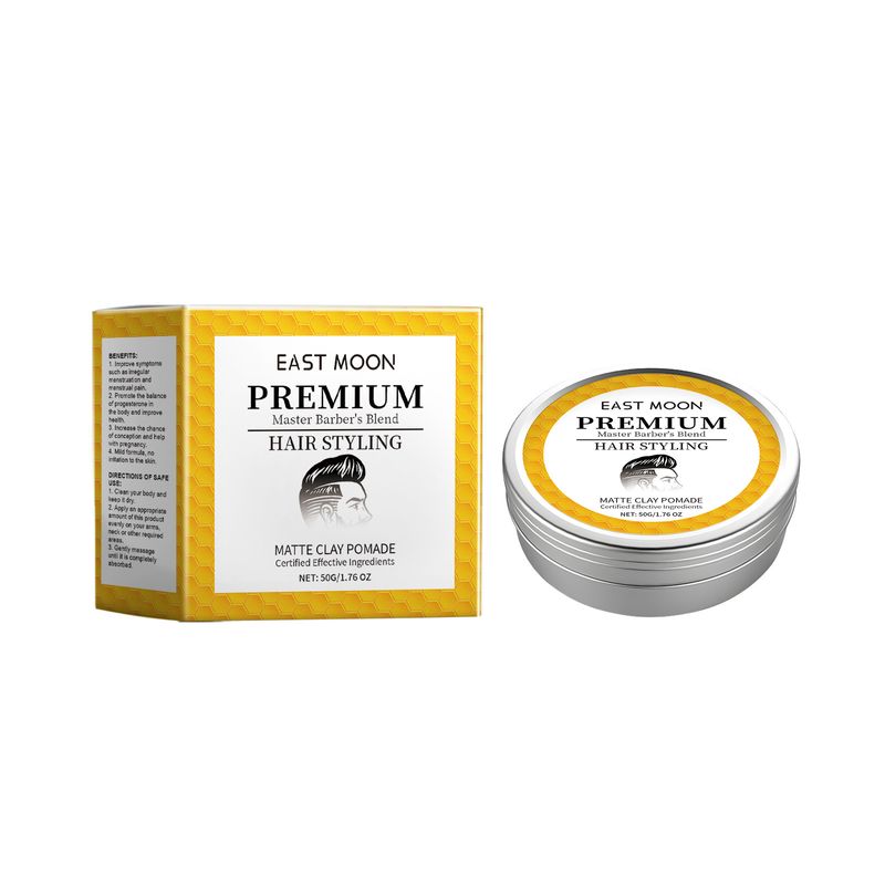 Hair Styling Gel, Men's Styling Leave-in Hair Fluffy Styling Refreshing Styling Cream_voghion.com