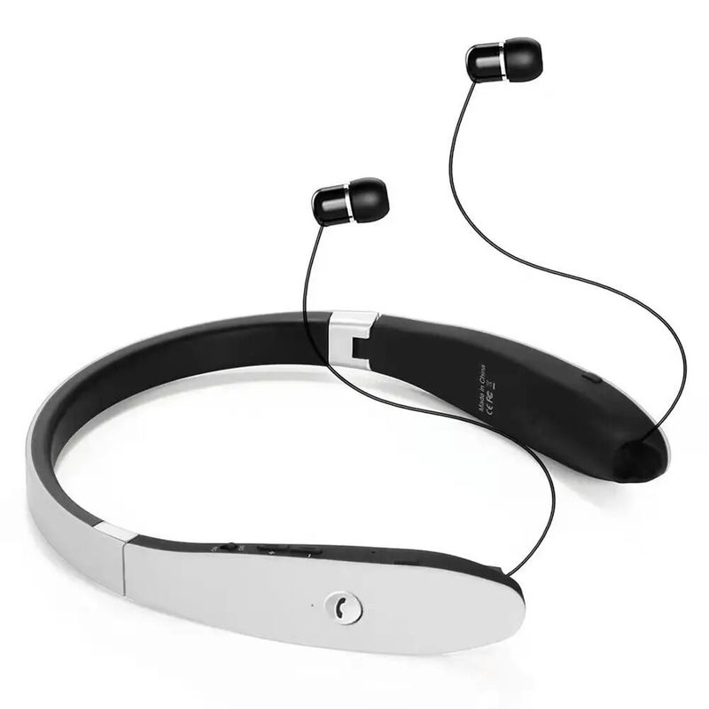 SX-991 Wireless Headset Bluetooth-compatible 5.0 Neckband Folding Sport Earphone Stereo Noise Canceling Music Sports_voghion.com