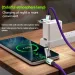 4-In-1 Super Fast Charging With Colorful Breathing Light Type-C Silicone Mobile Phone Data Cable_voghion.com