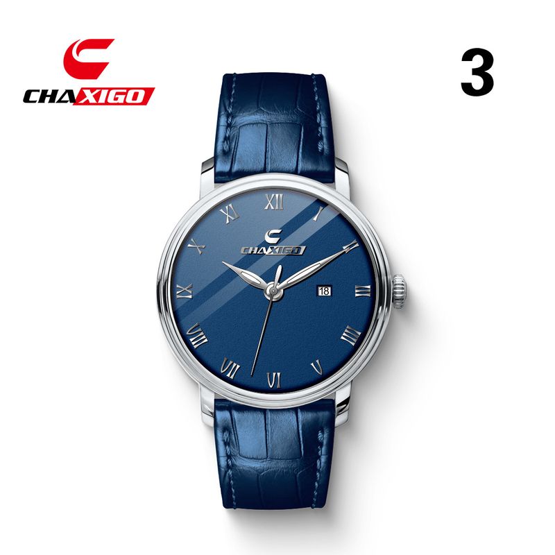 CHAXIGO Men's Quartz Watch Waterproof Calendar Display Watch Luminous Quartz Watch_voghion.com