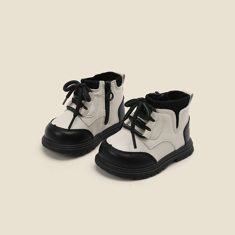 Boys' Toddler Shoes Matching Color Doc Martens Baby Shoes Fall/Winter Girls' Boots_voghion.com