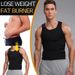 Herren-Weste mit doppeltem Bund, Shapewear, verstärktes, schweißresistentes Gummikorsett, Taillenmieder, Sport-Taillenmieder, Bauchgurt_voghion.com