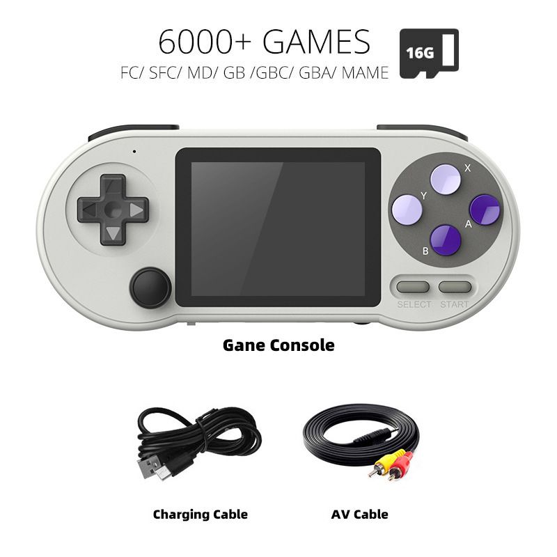 Nuova console di gioco SF2000 classica GBA arcade portatile raddoppia mini palmare_voghion.com