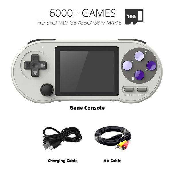 Nuova console di gioco SF2000 classica GBA arcade portatile raddoppia mini palmare_voghion.com