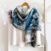 2024 Nuovo colore versatile Cotrastig Autum ad Double face Sciarpa in cashmere imitazione, scialle caldo di lusso Witer per_voghion.com