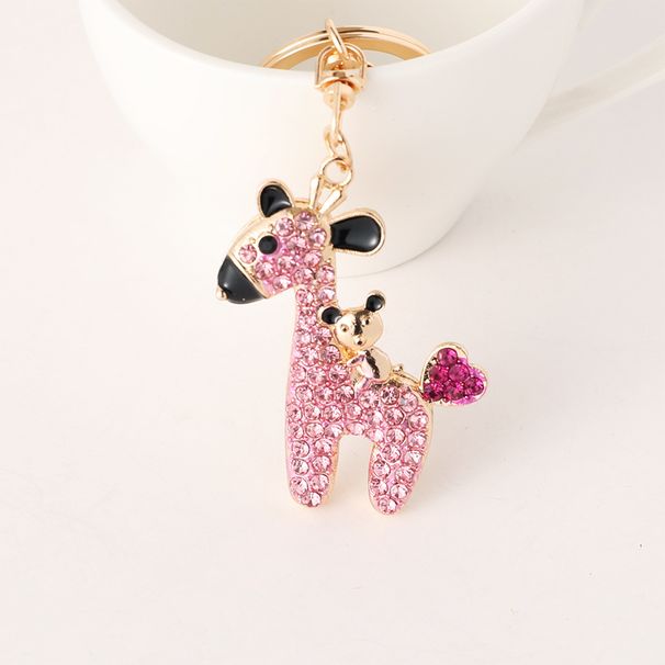 Neu Deer Zurück Bär Mit Strass Legierung Niedliche Tasche Anhänger_voghion.com