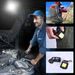 Cob Keychain Work Light 800 Lumens Rechargeable Waterproof Portable Led Small Flashlights 4 Modes (2 Pack)_voghion.com