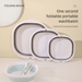 Foldable Laundry Basin Large, Collapsible Wash Tub For Home Use, Portable Travel Student Dormitory_voghion.com