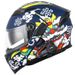 Coolqi Bao Anti-Fog Dual Lens Open Face Motorrad Bluetooth Helm Lange Akkulaufzeit Mit Display Geeignet Für_voghion.com