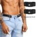 HOT 2pcs/set No Elastic Women Men Unisex Stretch For Pants Jeans Casual Buckle Free Adjustable Invisible Belt_voghion.com