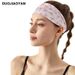 Semplice e alla moda fascia per capelli rosa nastro elastico seta del latte fascia alla moda per le donne foulard e accessori per capelli_voghion.com