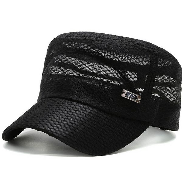 Men's Hats Middle Aged And Elderly Men's Hats Spring And Summer New Outdoor Sun Hats Quick Drying Fashion Breathable Flat Hats Spring Men_voghion.com