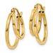 14K Double Hoop Earrings_voghion.com