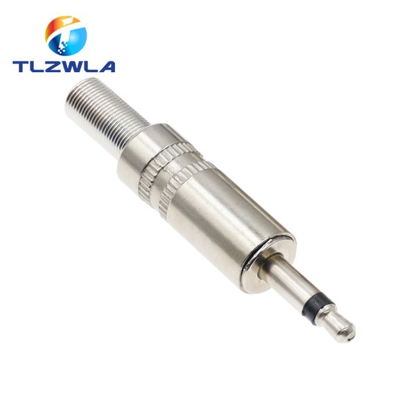 5PCS Metal Repair 3.5mm Male Headphone Plug Mono Stereo Audio Solder Cable Connector 3.5 2Pole 3Pole 4Pole Earphone Jack_voghion.com