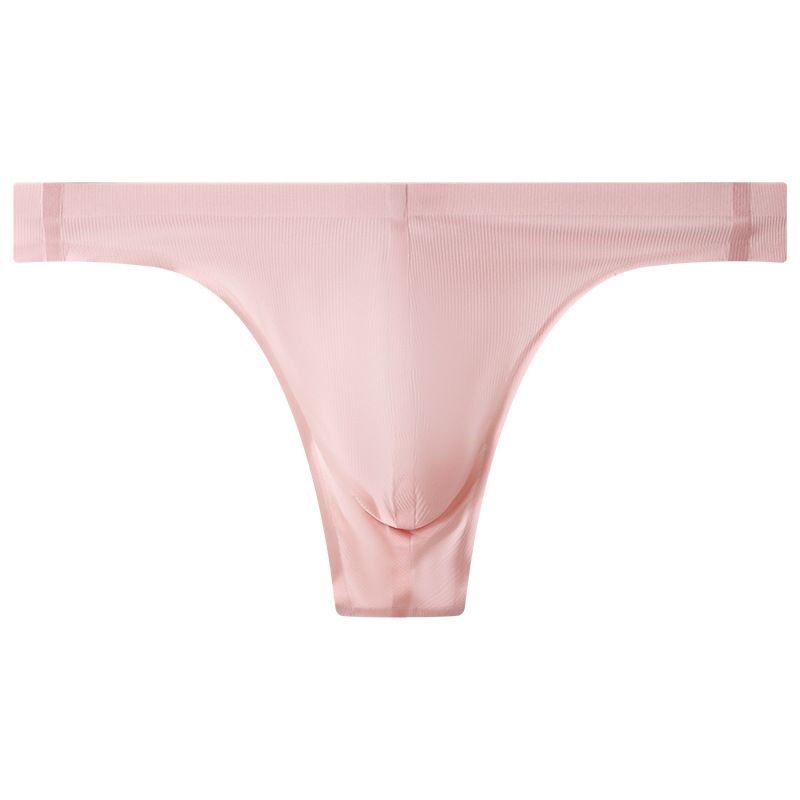 Men's Breathable Low Waist Thong Underwear_voghion.com