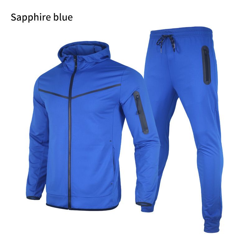 Palton de primăvară și toamnă 2024, pantaloni lungi, set sport și casual cu glugă, set bărbătesc_voghion.com