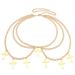 Jewelry Punk Hip-hop Style Simple Multi-layer Body Temperament Cross Pendant Waist Chain_voghion.com
