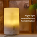 Muji Style Humidifier - Ultrasonic Essential Oil Diffuser With Ambient Lamp For Home Aromatherapy_voghion.com