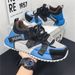 Sommer Pustende Mesh Sport Løping Uformell Herre tykk såle Heightening 2024 New Dad Trendy Sko_voghion.com