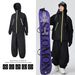 2025 Set For Men And Women Windproof Waterproof Warm Zipper Snow Suit Professional Ski Pants Equipment_voghion.com