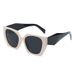 Blue Plus Sonnenschutz-Sonnenbrille Trendy Personality Vollrahmen Quadratischer Rahmen Sonnenschutz Ins Style PC-Sonnenbrille_voghion.com