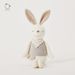 Soft Life Gray Cocoa Rabbit Doll Children's Toy Short Plush Sleeping Doll Baby Birthday Gift_voghion.com