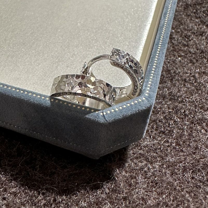 Orecchini pendenti in argento Sterling S925 con cristalli opachi, leggeri, semplici, di design, di nicchia, scintillanti, con flash._voghion.com