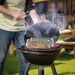 ivtivfu Nestbar Rollgrillkorb mit abnehmbarem Holzgriff, Edelstahl 304, für Outdoor-Küche, Camping, Grillzubehör_voghion.com
