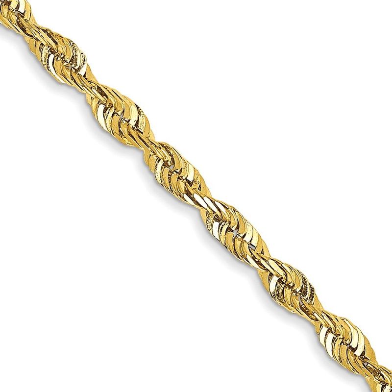 10k 2.25mm Extra-Light D/C Rope Chain_voghion.com