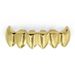 Sıcak Satış Altın Kaplamalı Hip Hop Diş Telleri Altın Kaplamalı Pürüzsüz Düz Dişler Hip Hop Altın Dişler_voghion.com